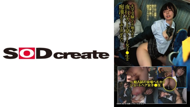 SDAM-8602 【前往高考考場的短髮女高中生】從農村搭乘夜間巴士來到東京參加高考的女高中生,即使被猥褻也無法發出聲音。我忍住哭聲,假裝睡著了,壓低聲音,眼含淚水地射精。 SDAM-8602 【前往高考考場的短髮女高中生】從農村搭乘夜間巴士來到東京參加高考的女高中生,即使被猥褻也無法發出聲音。我忍住哭聲,假裝睡著了,壓低聲音,眼含淚水地射精。